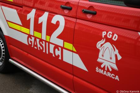 Prostovoljno gasilsko društvo Šmarca bogatejše za novo vozilo (2)